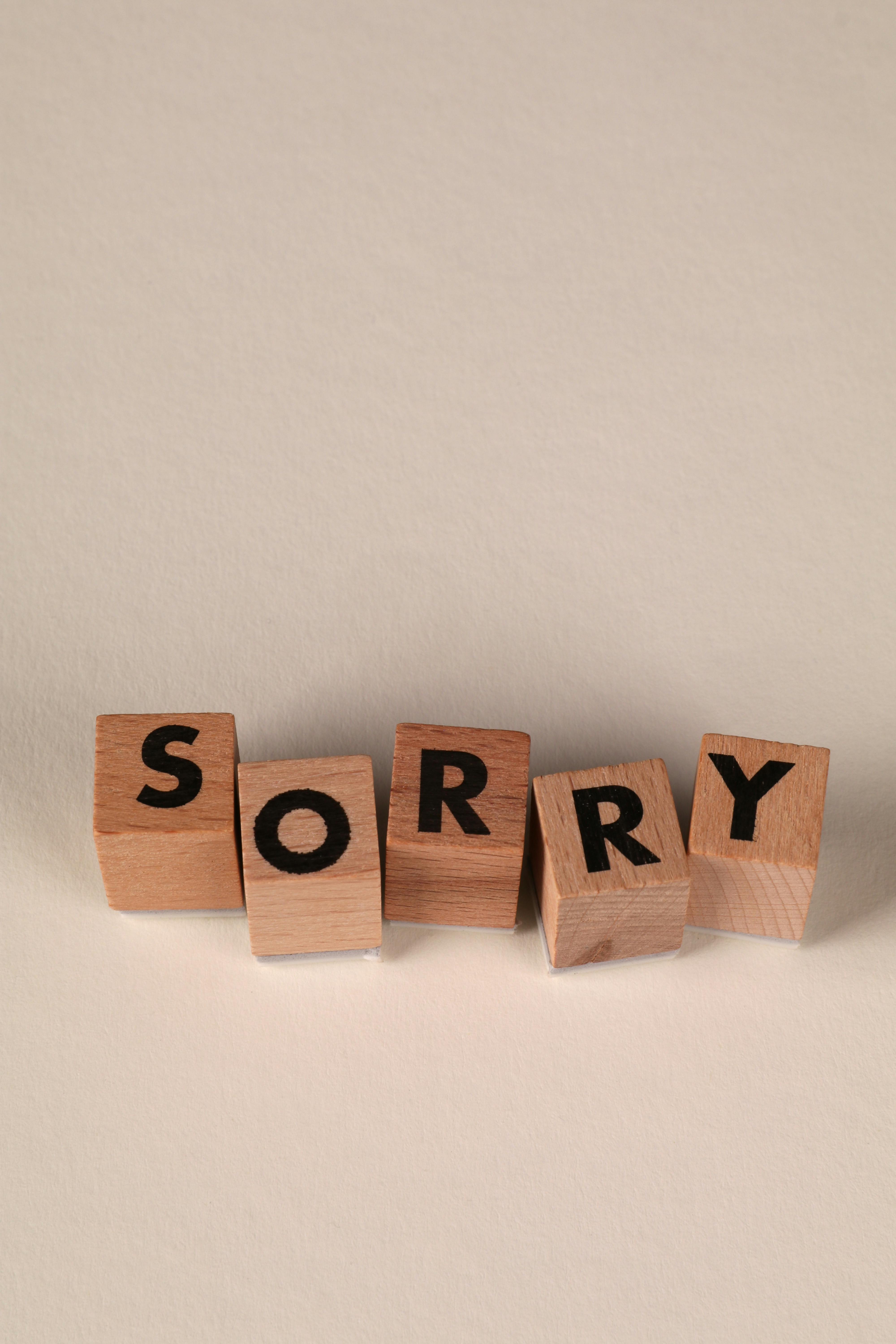 How To Stop Saying Sorry Too Much